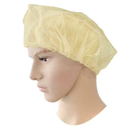 Baret PP Geel 53 cm à 100 stuks