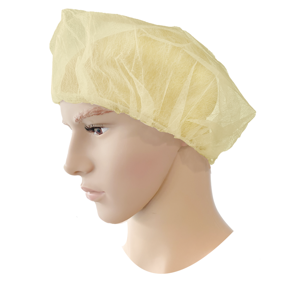 Baret PP Geel 53 cm à 100 stuks