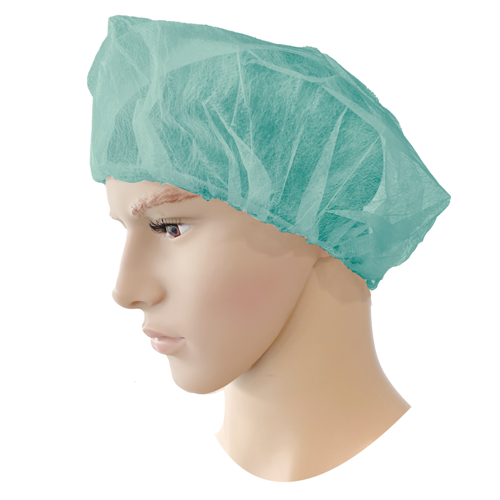 Baret PP Groen 53 cm à 100 stuks