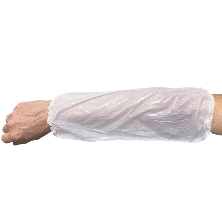 65-111 Disposable Overmouw PE 20mu, wit - Duopro.nl