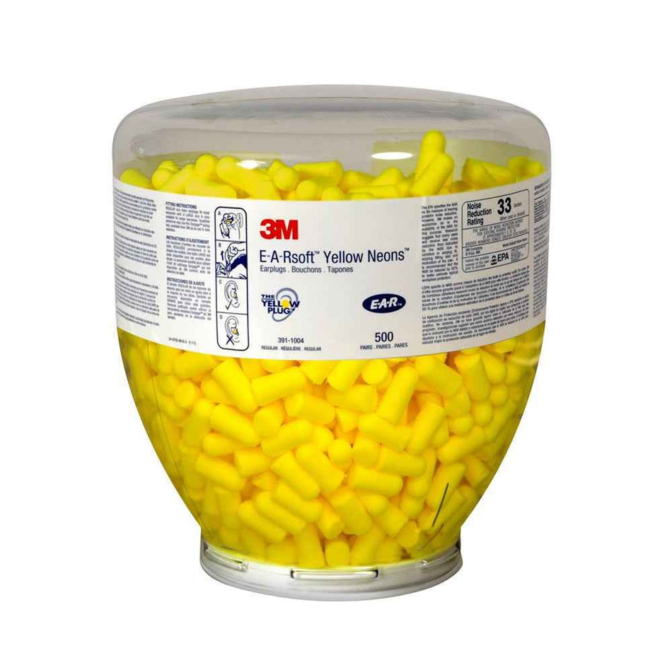 E·A·R Soft Yellow Neons navul 500pr - Duopro.nl