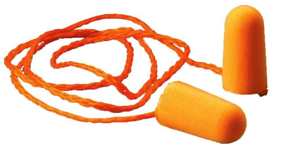 1110 oordoppen oranje+koord - Duopro.nl
