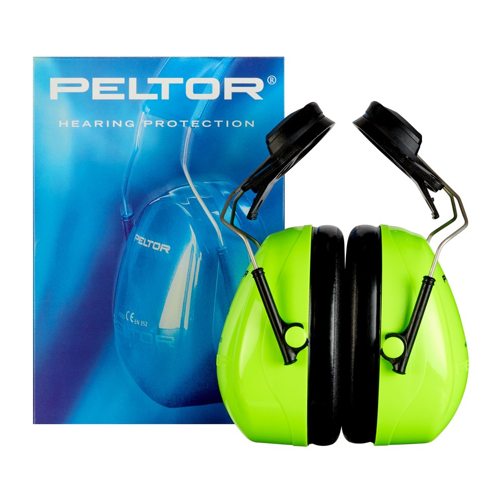 3M Peltor Optime II kap Hi-Viz tbv helm