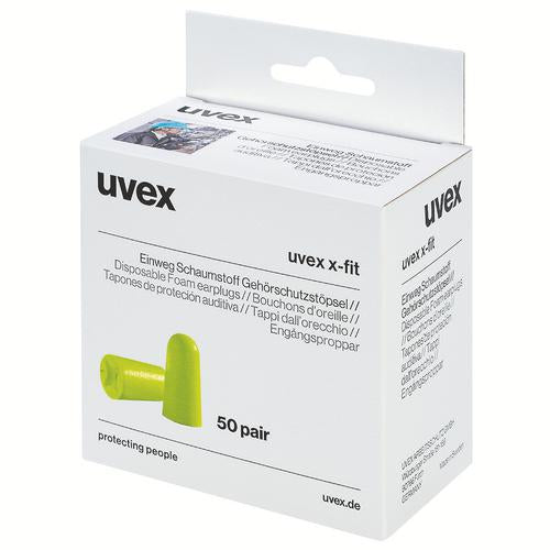 uvex x-fit 2112013 SNR 37 dB gr, mt M