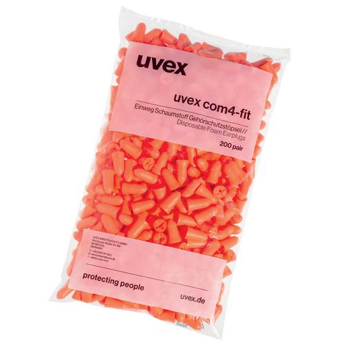 uvex com4-fit 2112006 oranje SNR 33 dB