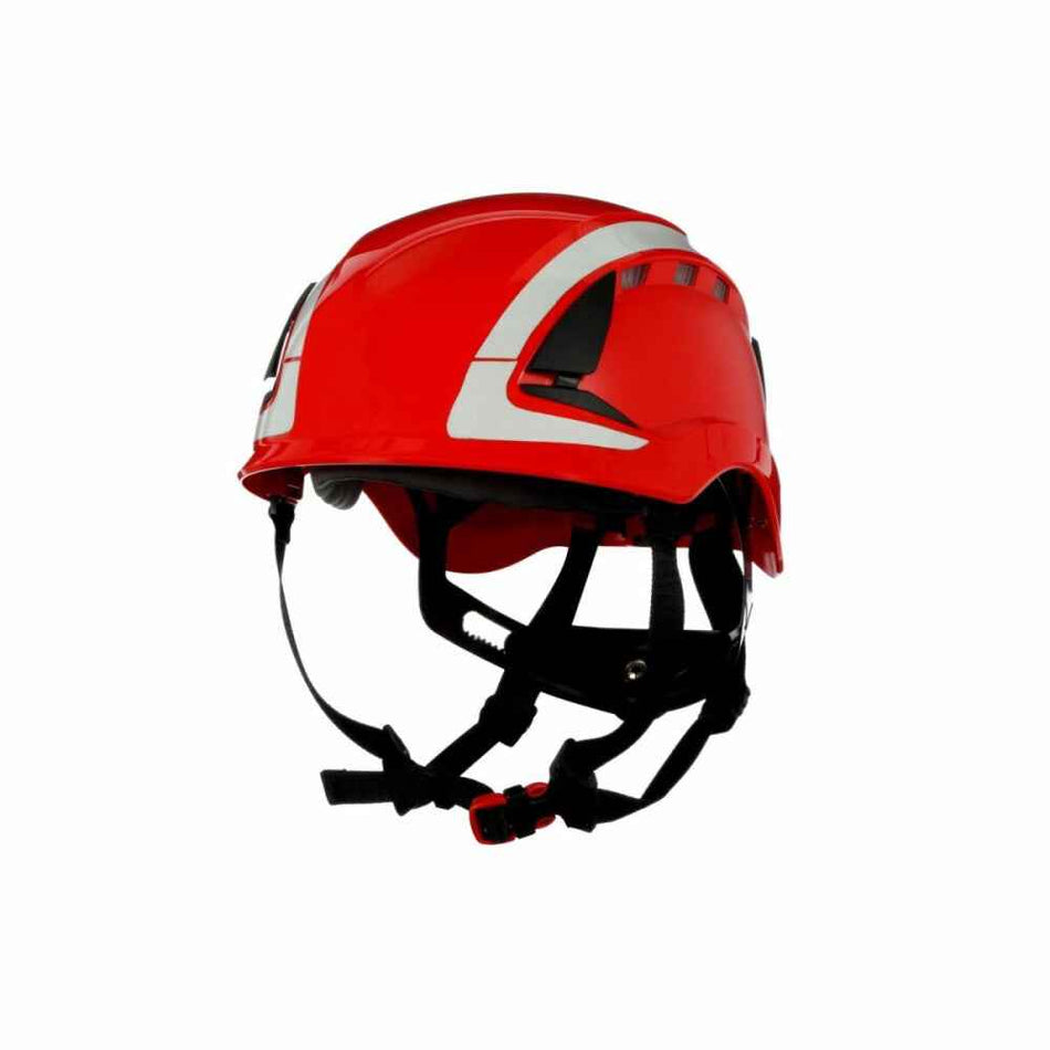 X5005V-CE SecureFit helm gev. rood - Duopro.nl