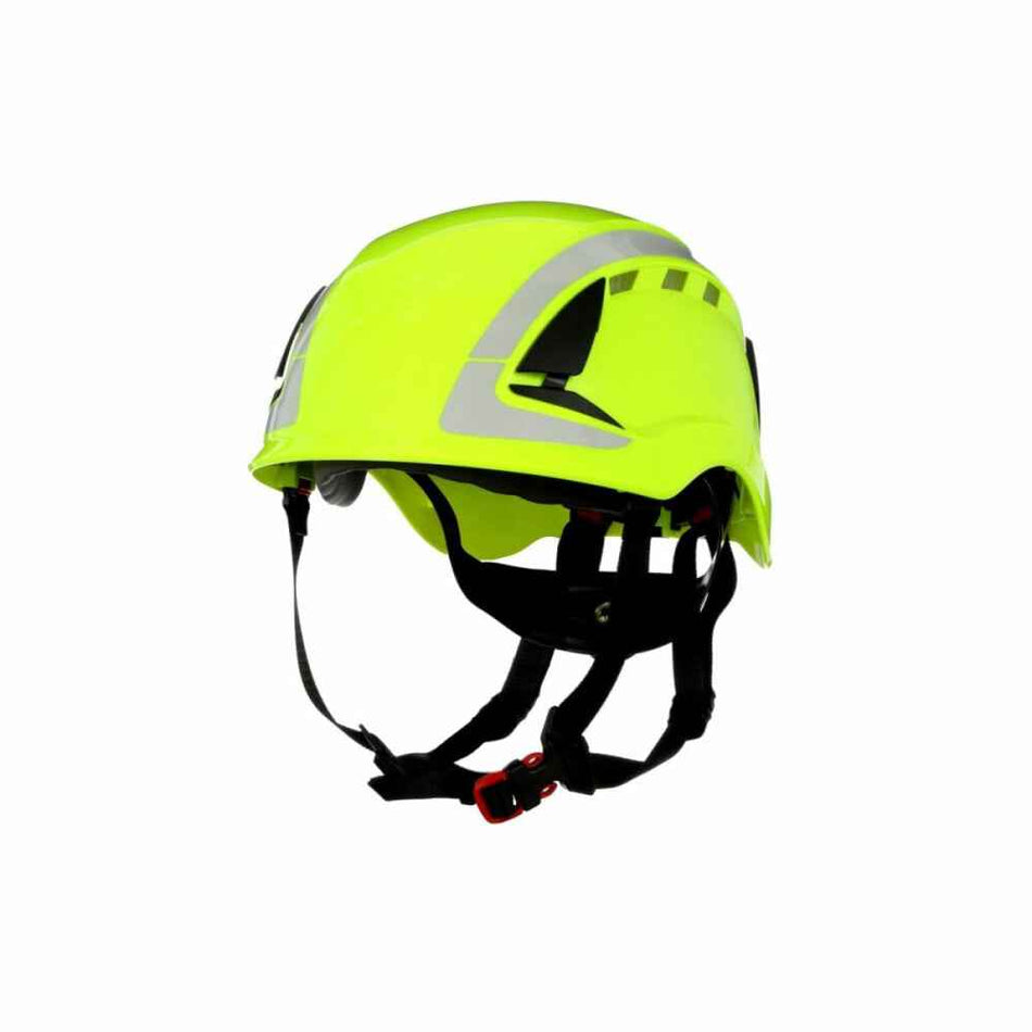 X5014V-CE SecureFit helm gev. neon - Duopro.nl