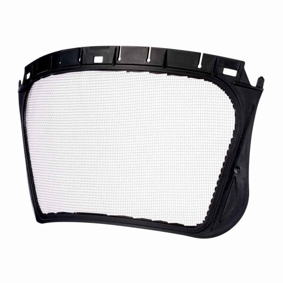 5C Gelaatsscherm Mesh RVS zwart - Duopro.nl
