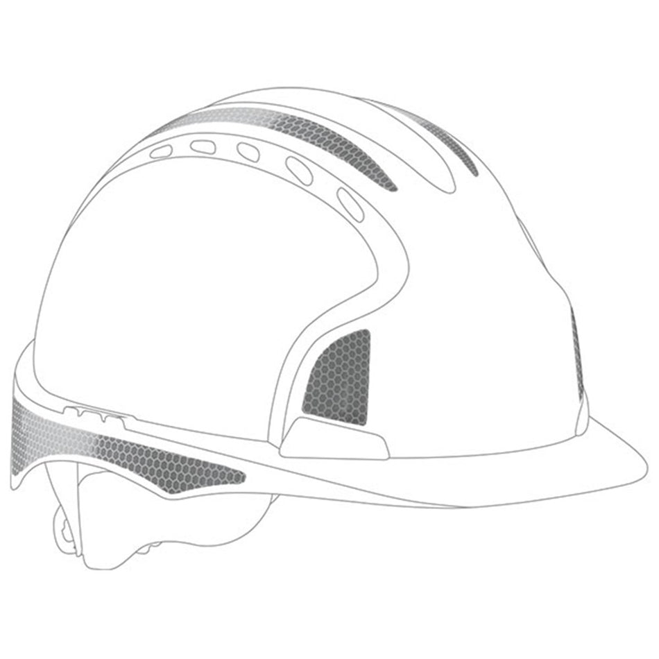JSP AHV391-002-900 Stickers Zilver