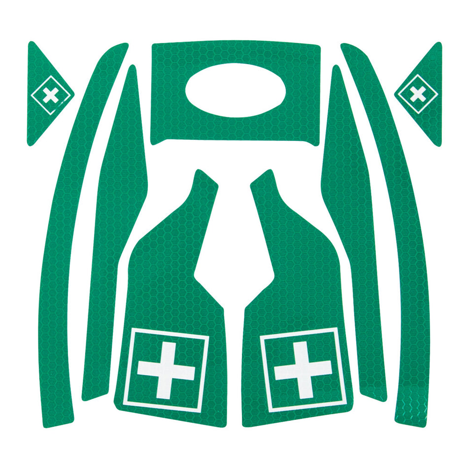 JSP AHV400-000-300 Stickers Groen