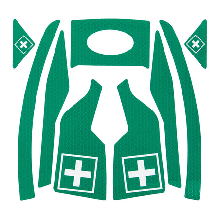 JSP AHV400-000-300 Stickers Groen