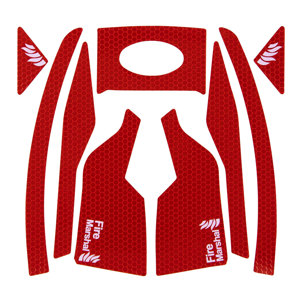 JSP AHV400-000-600 Stickers Red