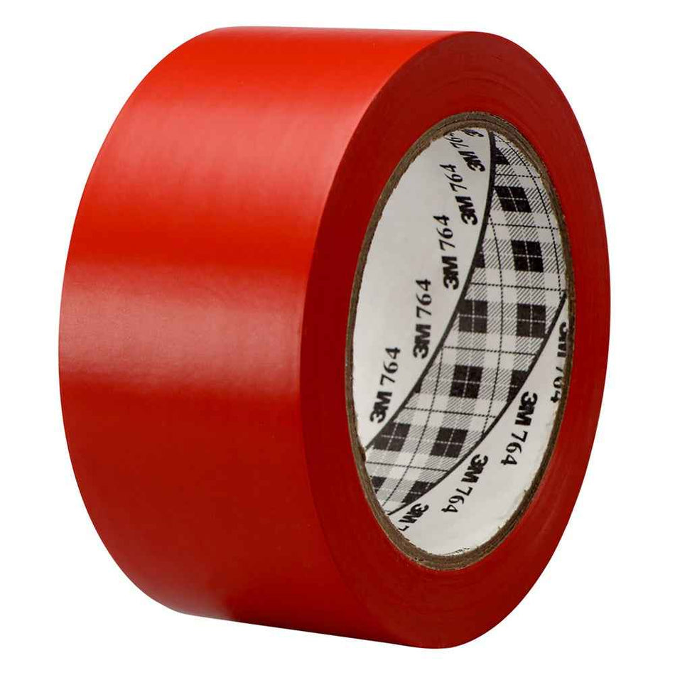 764 Vinyl Tape rood 50 mm x 33 m - Duopro.nl