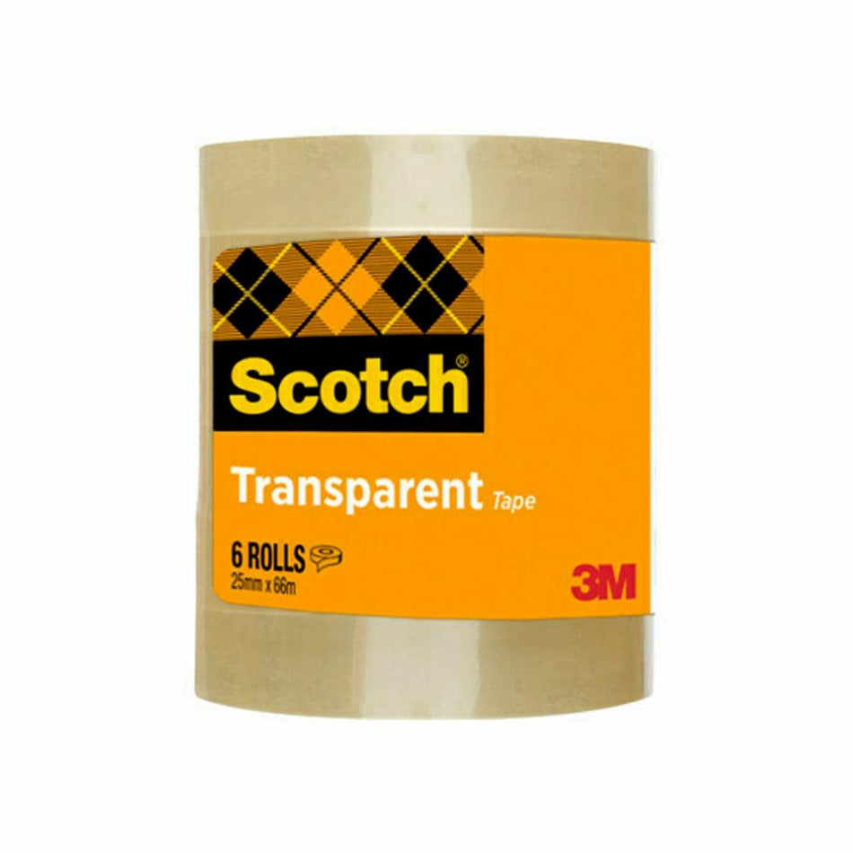 Scotch 508 tape 25 mm x 66 m à 6 rollen