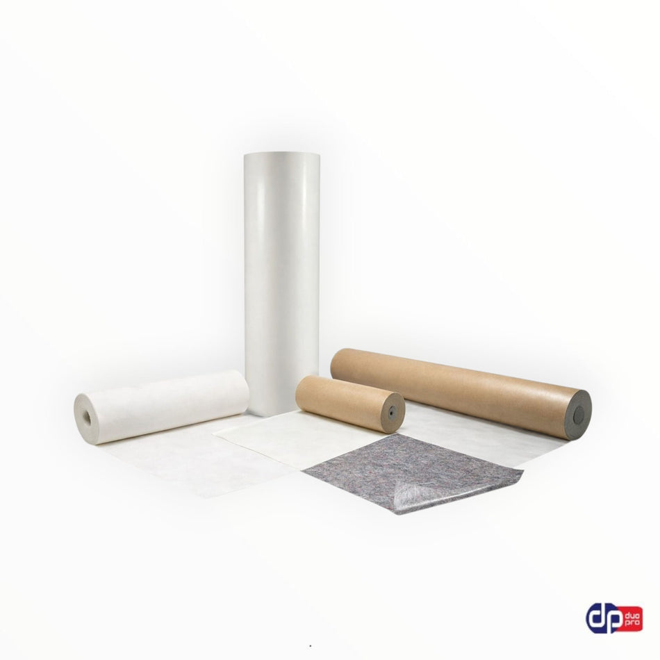 Afdekmateriaal voor vloerbescherming tijdens schilderwerk
