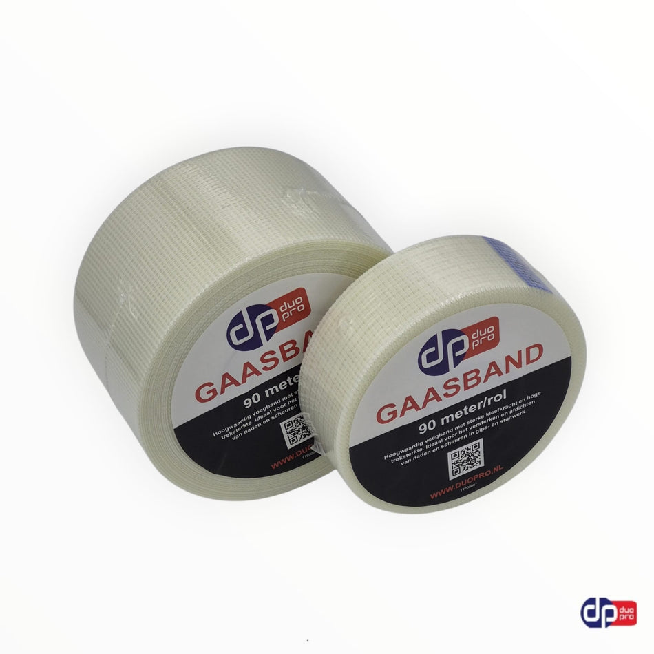 GB - 230 Gaasband Glasweefseltape – vanaf €3,83 per rol – afname per doos (meerdere breedtes) - Duopro.nl