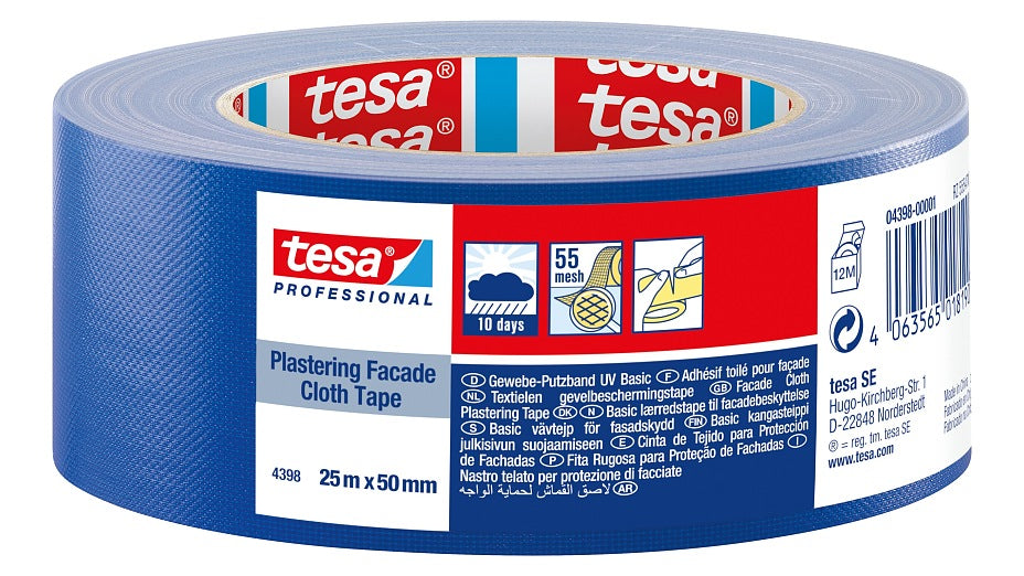 tesa 4398 Basic Outdoor Cloth Tape - productafbeelding