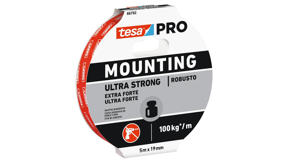 tesa 66792 PRO Mounting Tape Ultra Strong - productafbeelding