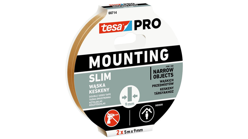 tesa 66714 PRO Mounting Slim - productafbeelding