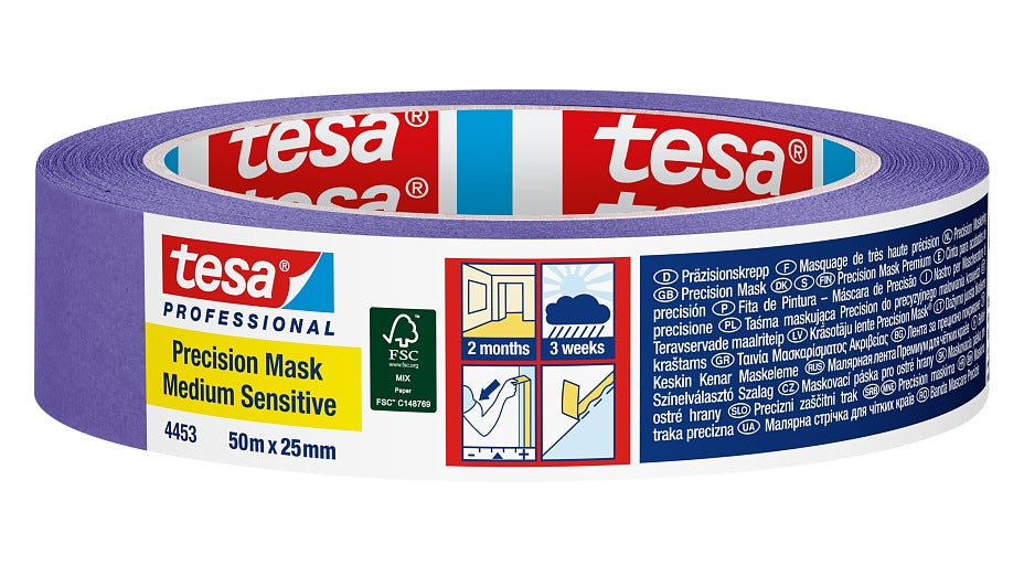 tesa 4453 Precision Masking tape Paars Semi-Sensitive - productafbeelding