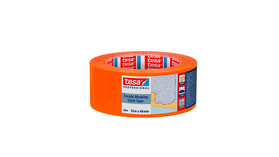 tesa 4694 Oranje textieltape - productafbeelding