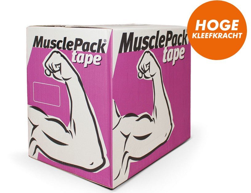 Musclepack® Hightack PP - AC Low noise transparant verpakkingstape - Duopro.nl