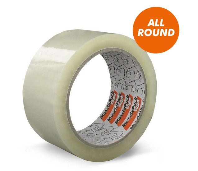 Musclepack® Standaard PP - AC Low noise verpakkingstape transparant - Duopro.nl
