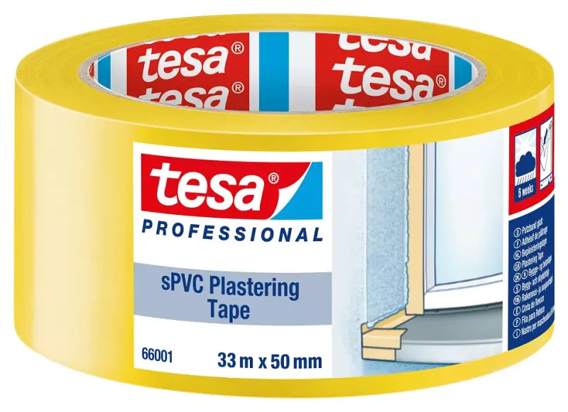 tesa 66001 s-PVC Plastering Tape Smooth - productafbeelding