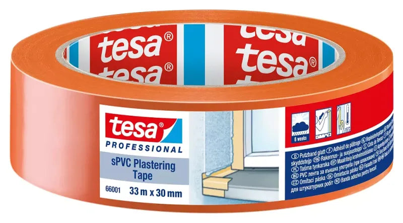 tesa 66001 s-PVC Plastering Tape Smooth - productafbeelding