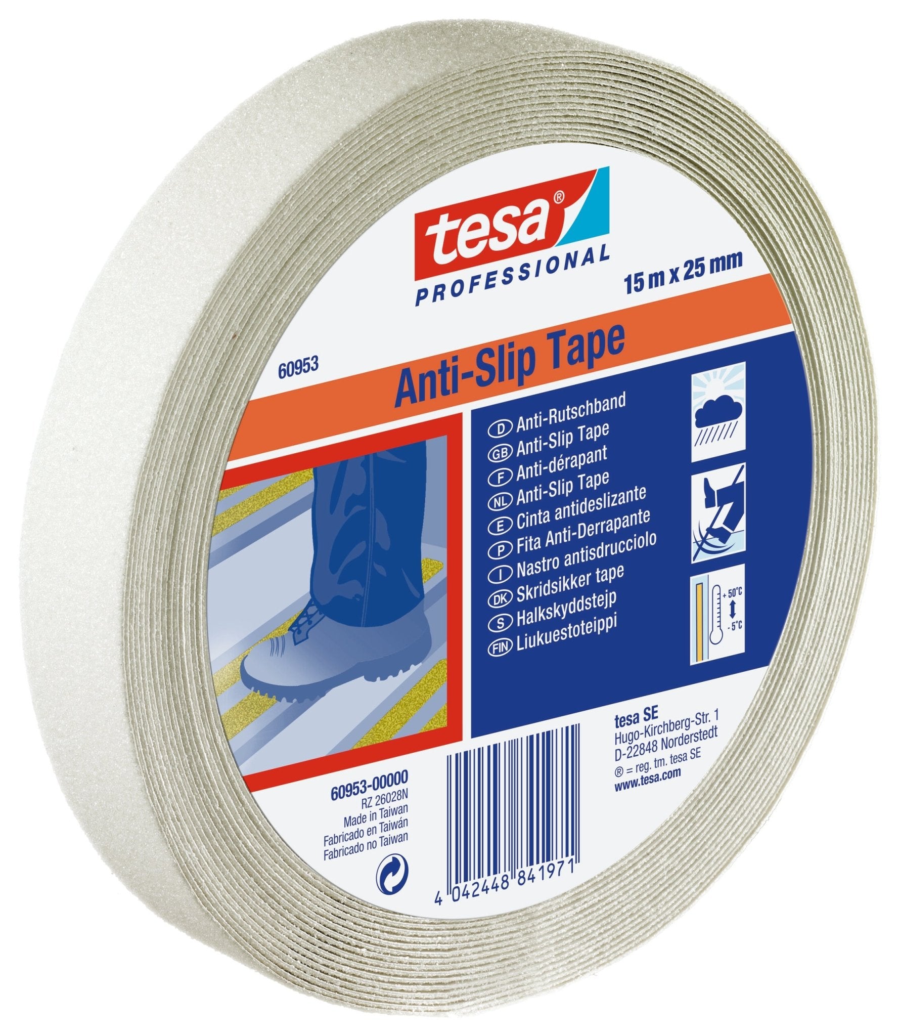 tesa® Professional 60953 tesa® 60953 Professionele antisliptape (fluorescerend) - Duopro.nl