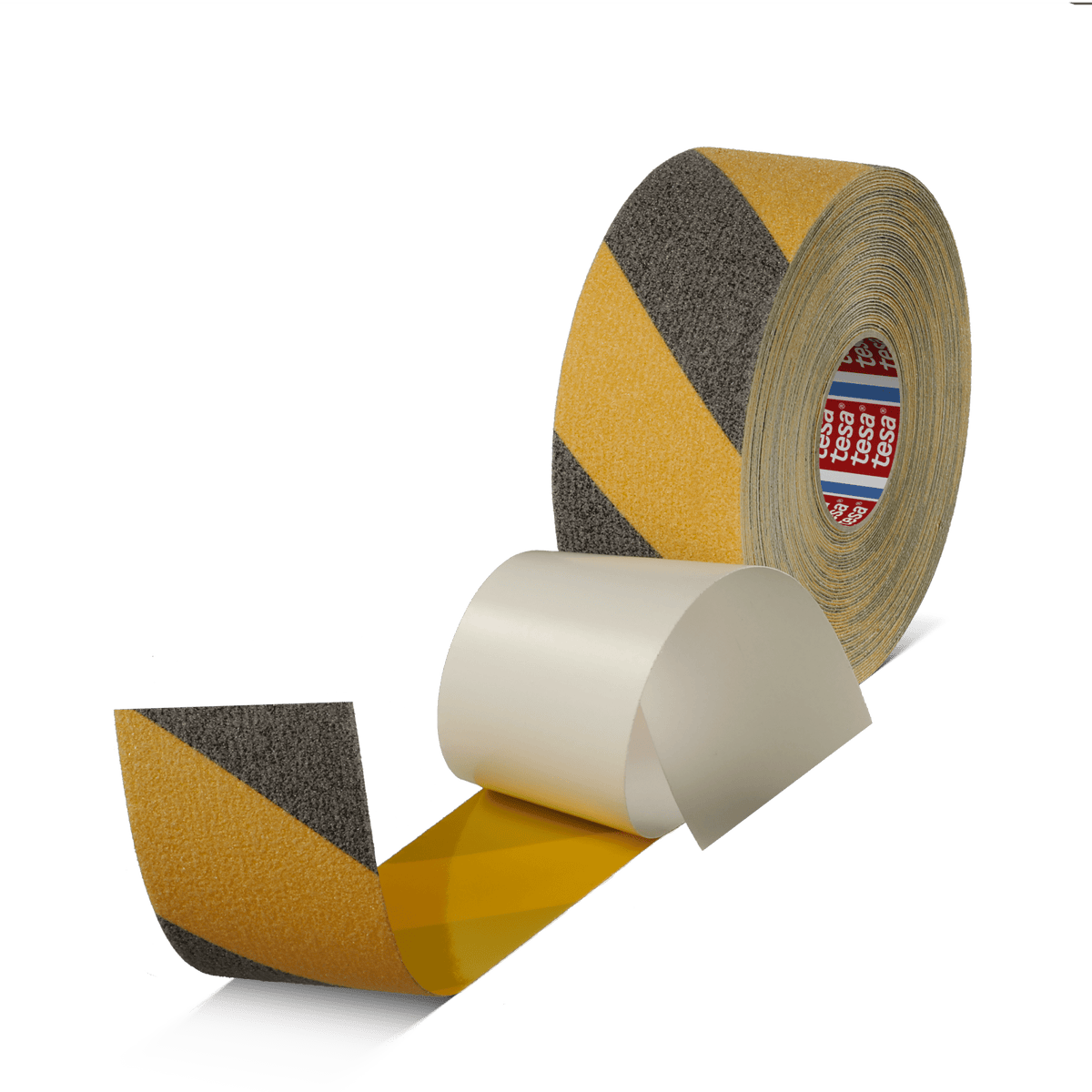 tesa® Professional 65538PRO tesa® 60951 Professionele antisliptape (zwart/geel) - Duopro.nl