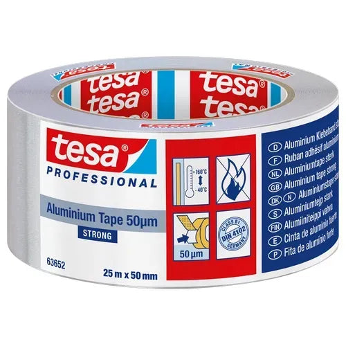 tesa 63652 Aluminium Tape Strong 50 μm - productafbeelding