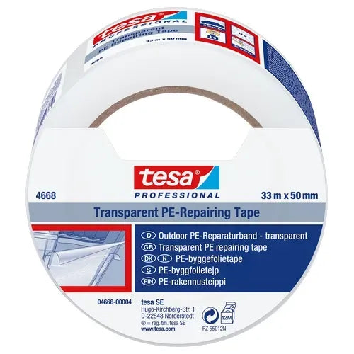 tesa 4668 Transparante PE reparatietape - productafbeelding