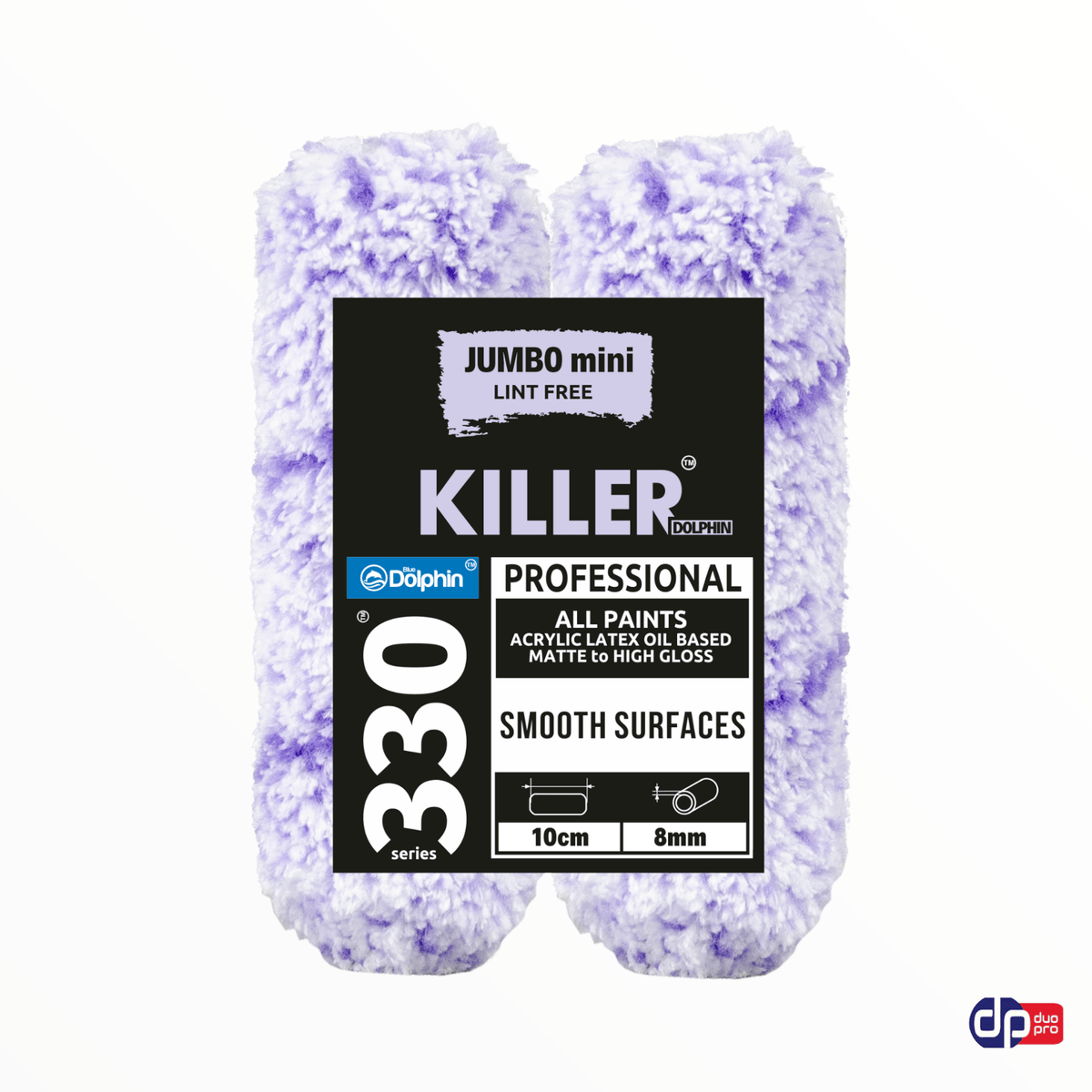 VR-7530 [BD330] Verfroller Killer 9mm vacht (verkrijgbaar in 5 afmetingen !) - Duopro.nl